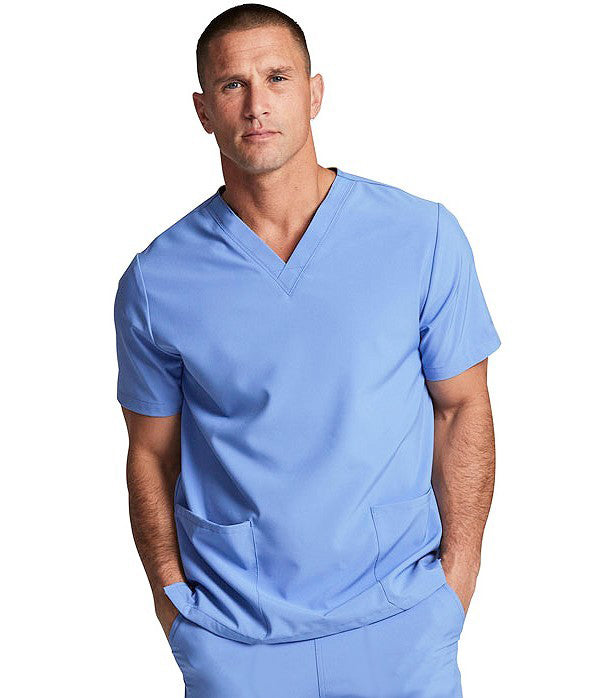 Unisex 6 Pocket Solid Scrub Set