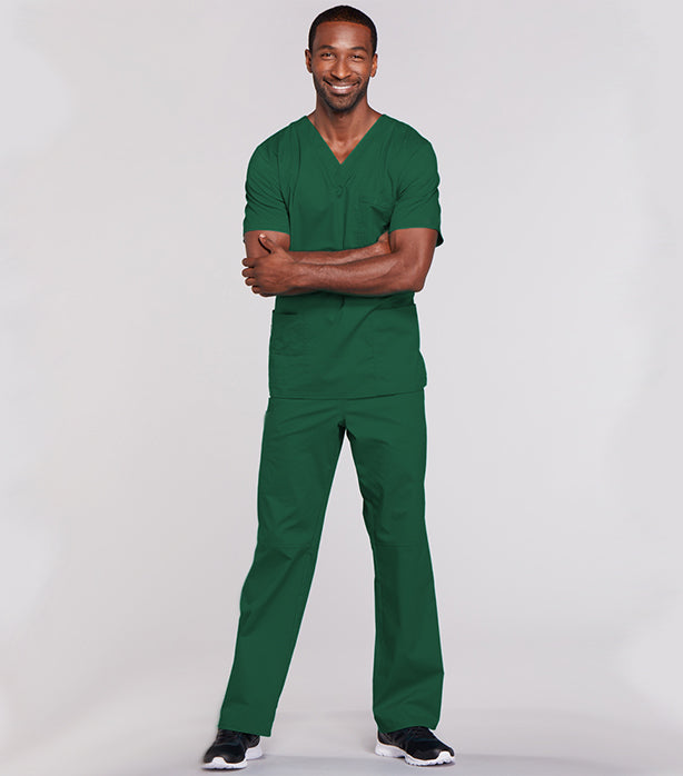 Unisex Scrub Set - 6 Pockets, Half Sleeves