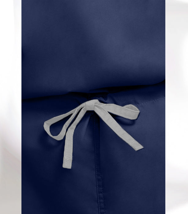 Stretch Unisex Scrub Set - 2 Pockets, Half Sleeves (1-Pocket Top & 1-Pocket Pant)