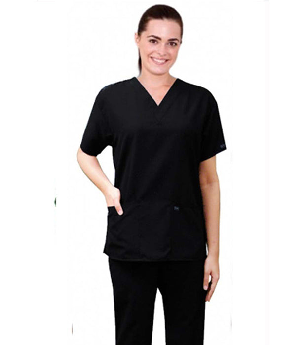Woman's Stretch 4-Pocket Scrub Set