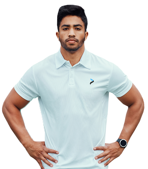 Mesh Polyester Apex Polo Tshirt - Men's