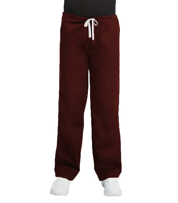 Unisex Solid 1 Pocket Scrub Pant