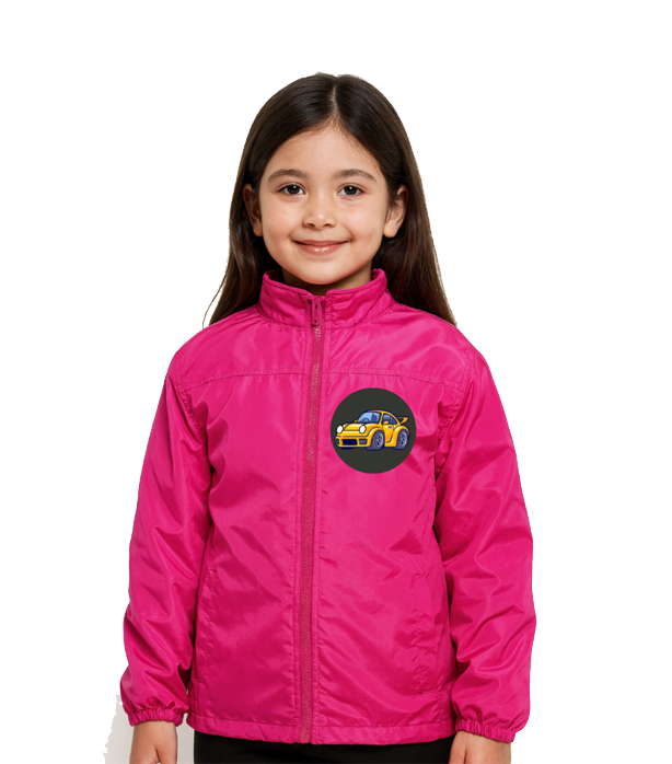 Penelope Race Jacket With Print - Memory Fabric
