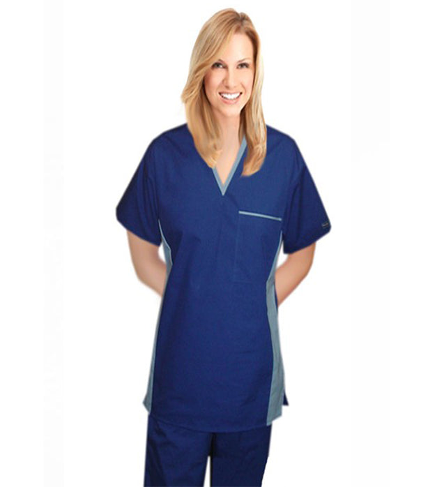 Women's V-Neck Scrub Set
