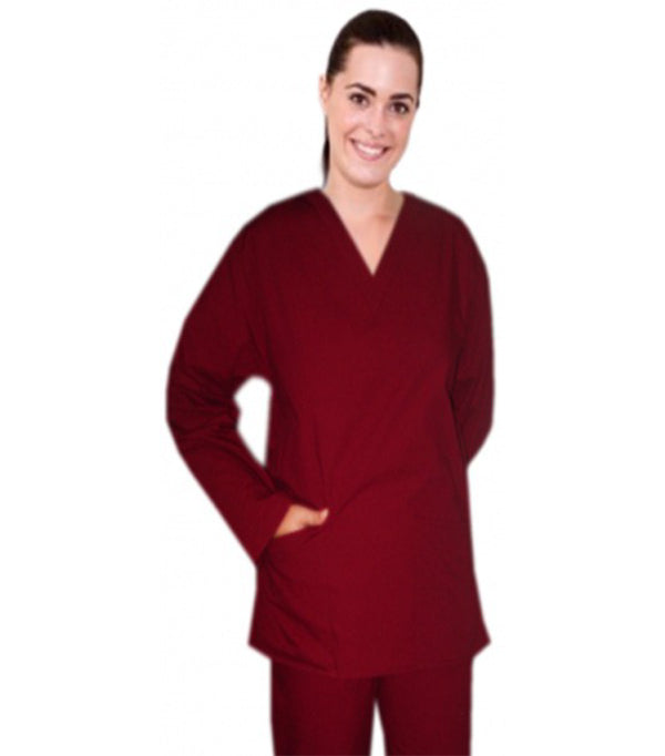 Unisex Scrub Top V Neck