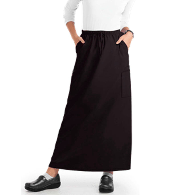 Women's Stretch A-Line Skirt with 2 Cargo Pockets